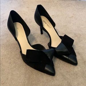 Nine West black heels